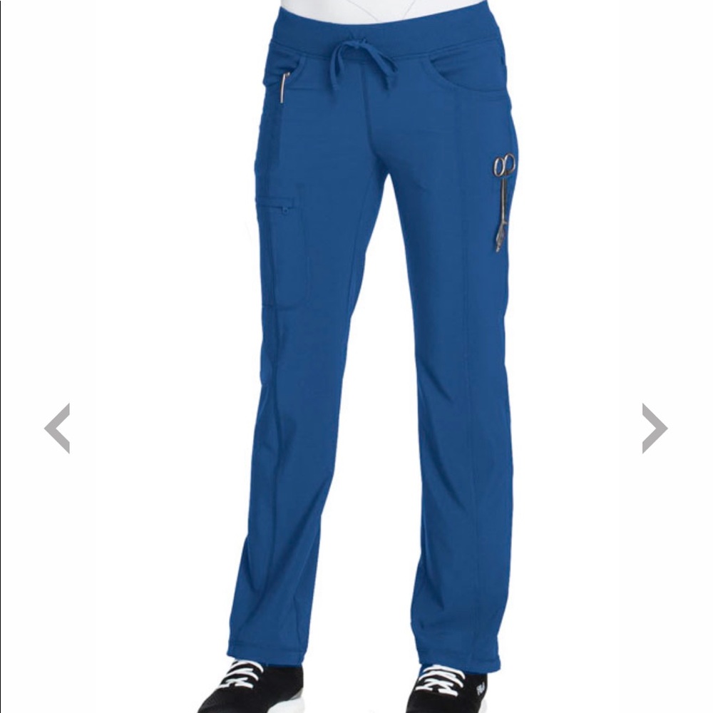 New Cherokee Infinity Drawstring Pants Galaxy Blue - image 2